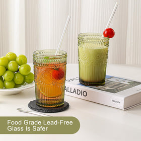 ZMOWIPDL dishwasher-safe glass set with brushes for easy cleaning