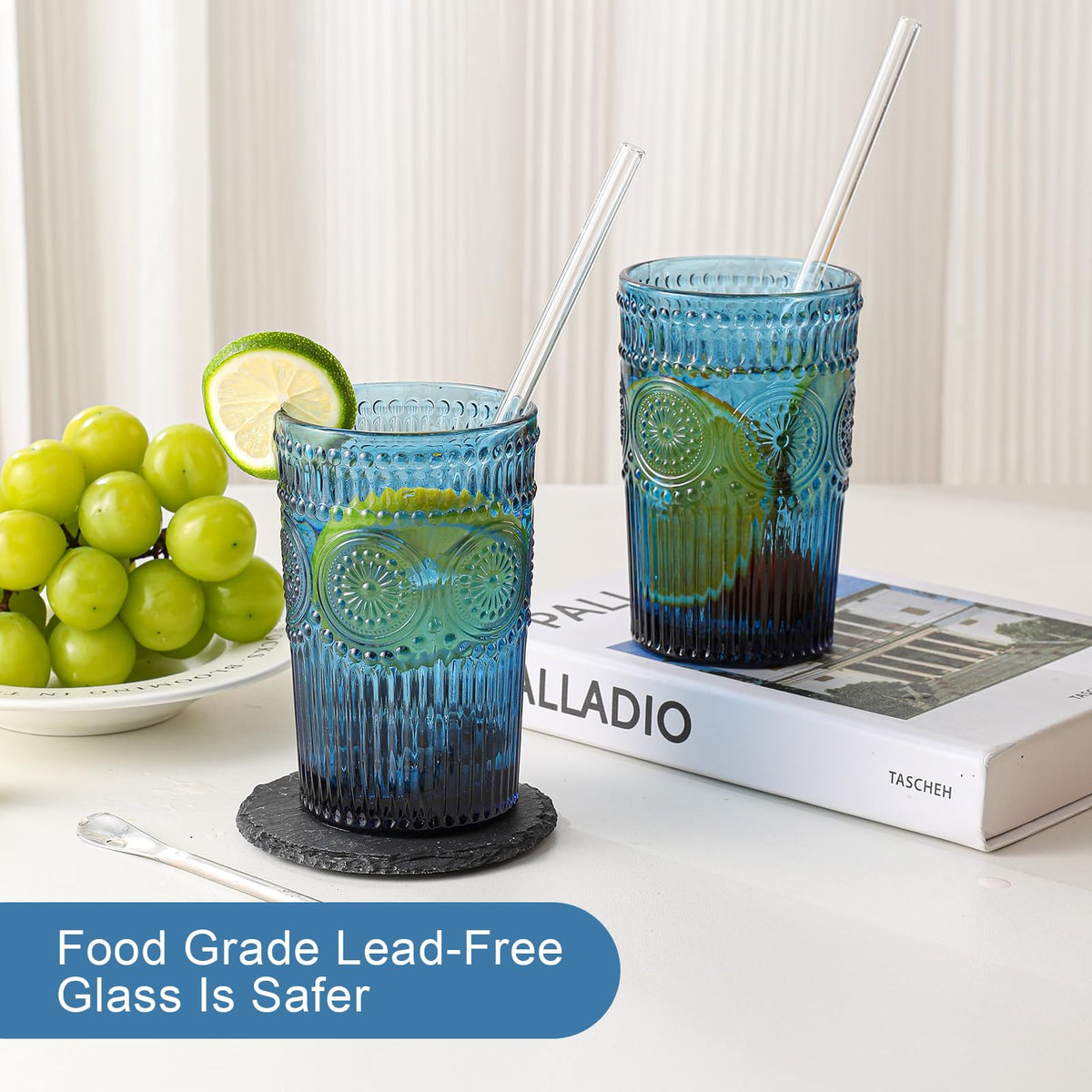 ZMOWIPDL included cleaning brushes simplify care of glassware and straws.