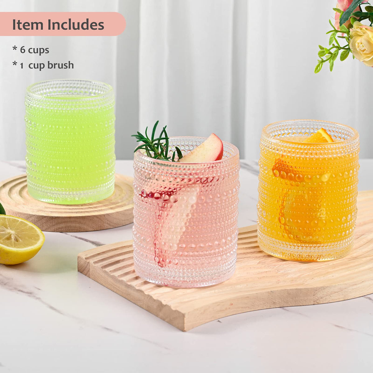 ZMOWIPDL dishwasher safe glassware for easy home cleaning.