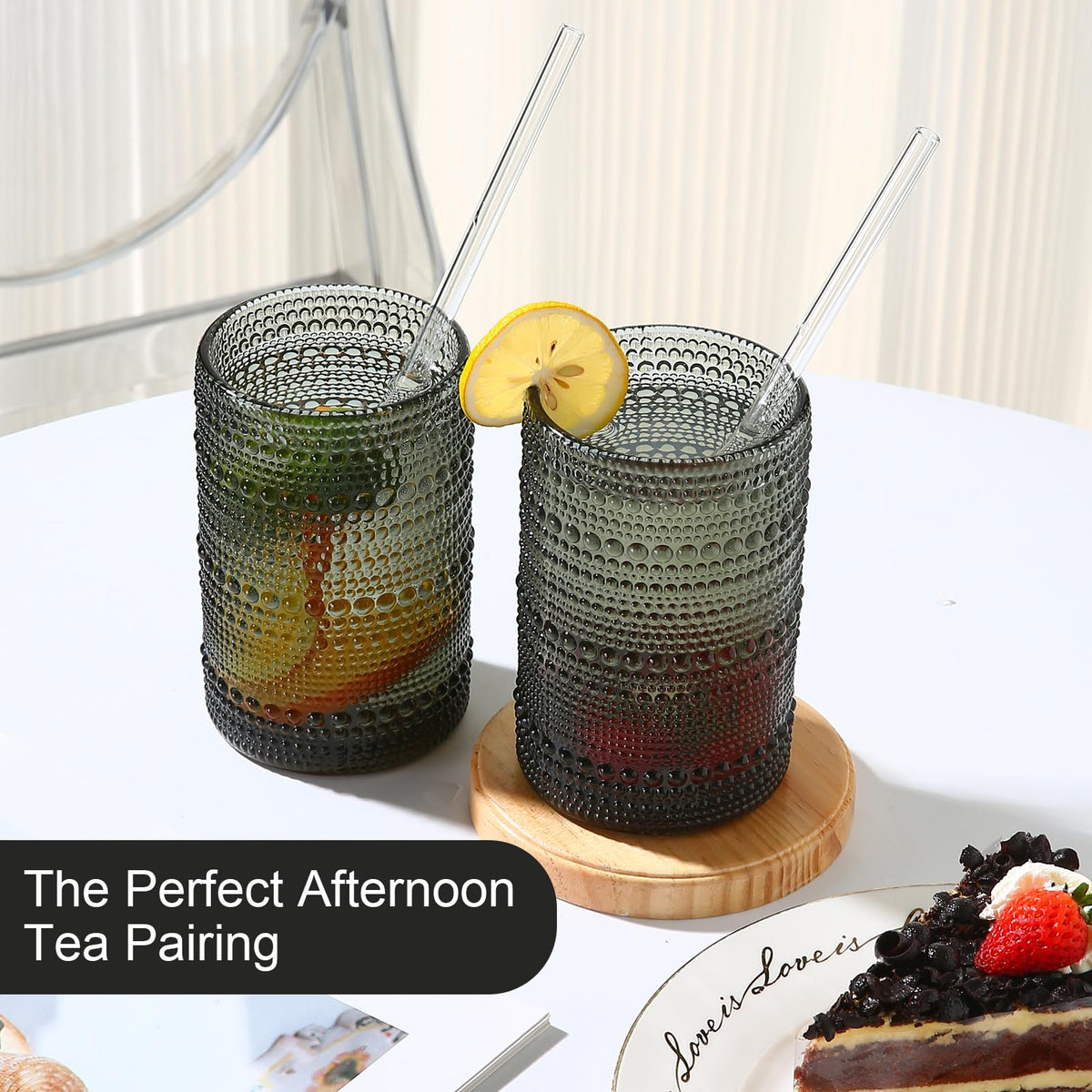 ZMOWIPDL glass straw set included for eco-friendly sipping