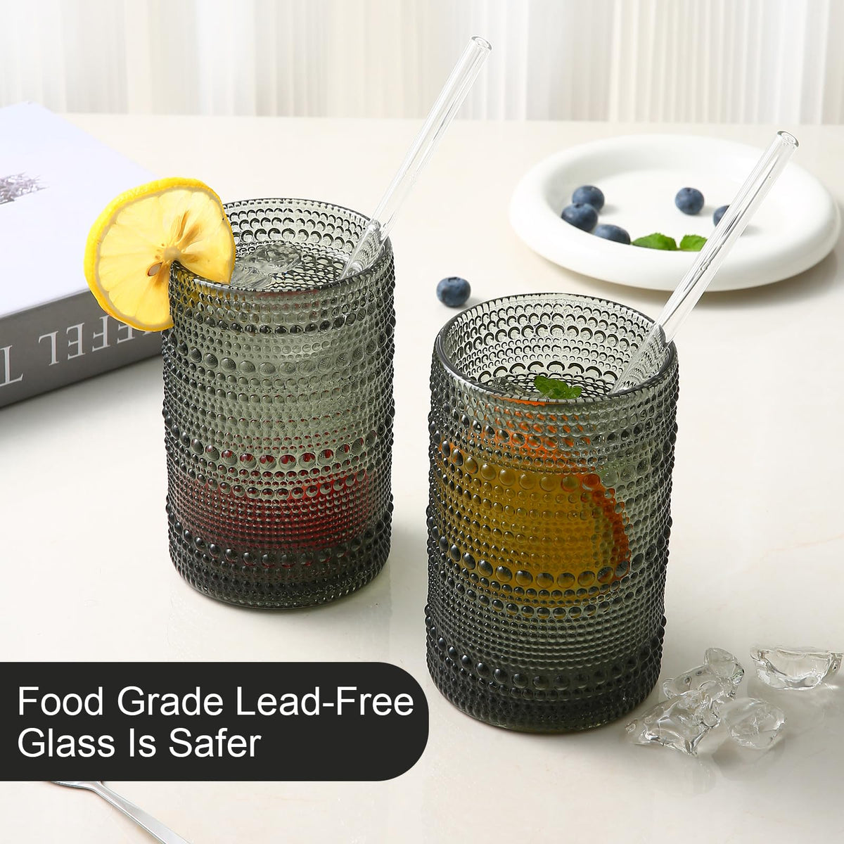 ZMOWIPDL closeup of sturdy glass in use for home entertaining