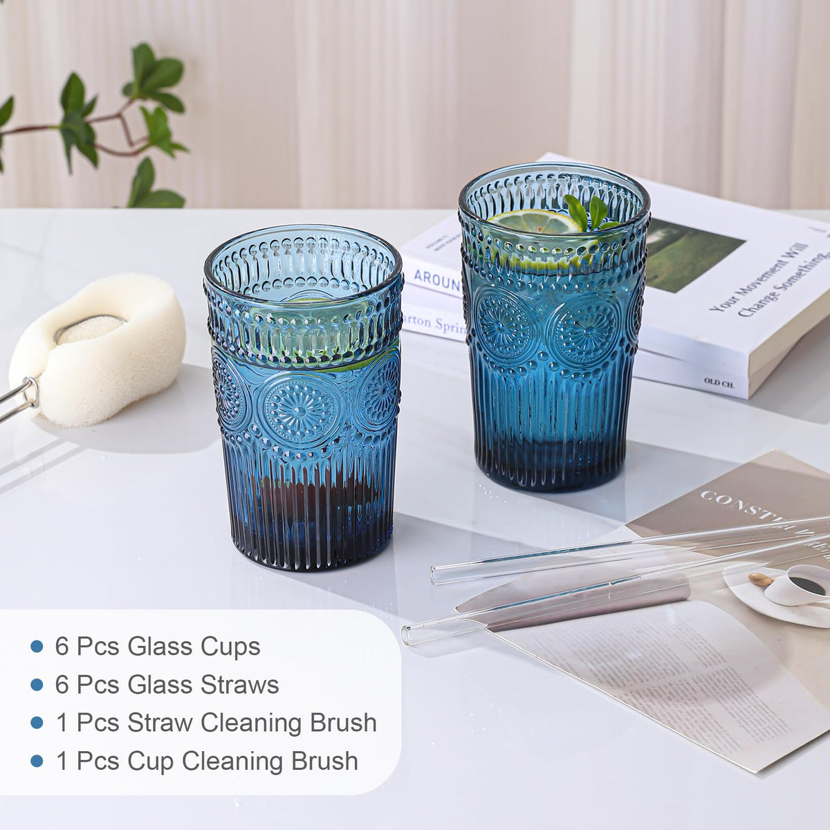 ZMOWIPDL weighted base prevents tipping during drinks.