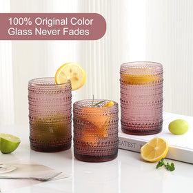 ZMOWIPDL 12oz glass with beverage showing versatile tableware for any drink