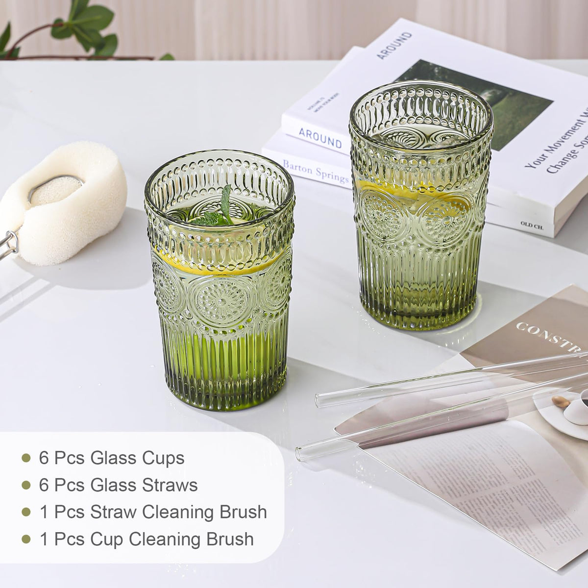 ZMOWIPDL weighted-base glass promotes stable placement on tables