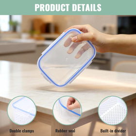 Zmxiabo BPA-free plastic material ensures safe fridge storage.