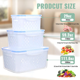 Zmxiabo removable strainer basket for washing and draining produce.