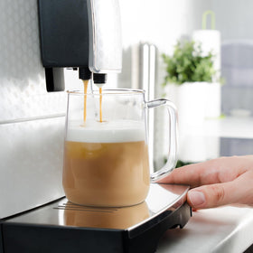 ZMZKKLL large-capacity mug for cappuccino, tea, or iced drinks