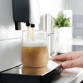 ZMZKKLL gift-ready glass mug set for coffee lovers