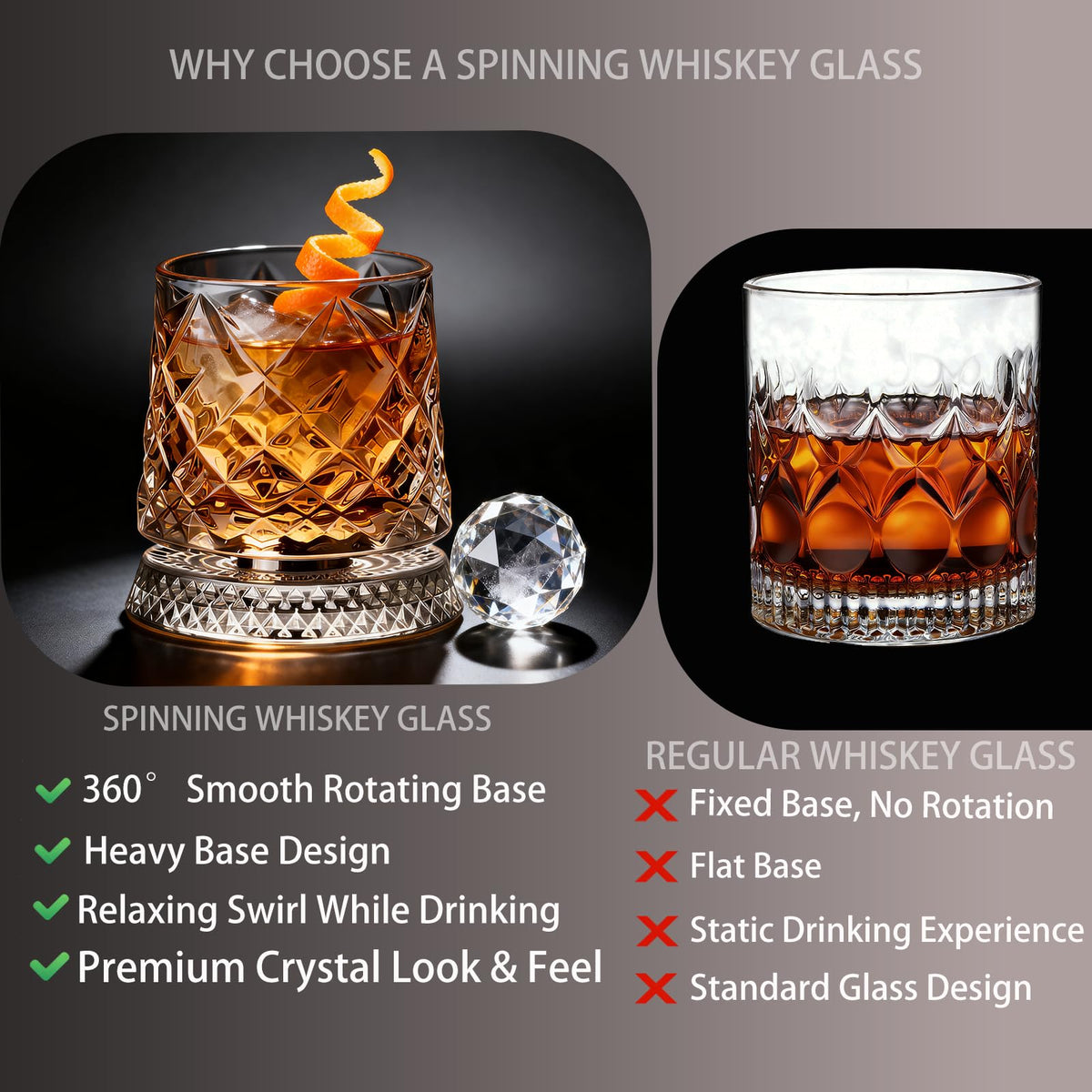 ZNGFTRL lead-free crystal glass emphasizes clarity and safe craftsmanship