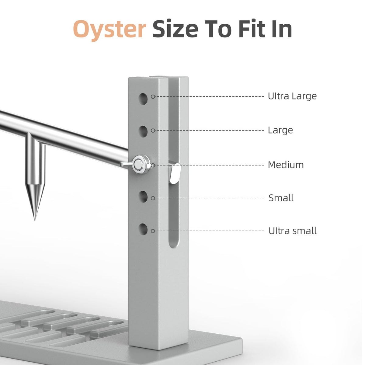 ZOAMEACY oyster shucker tool stainless steel durability and easy cleaning