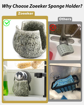 Zoeeker sturdy ceramic construction for daily use and durability