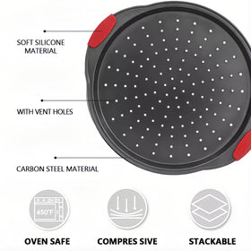 ZOEHROWS non-stick coating ensures easy release and quick cleanup.