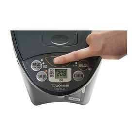 Zojirushi CD-WHC40XH Micom detachable-lid simplifies refills and cleaning tasks.