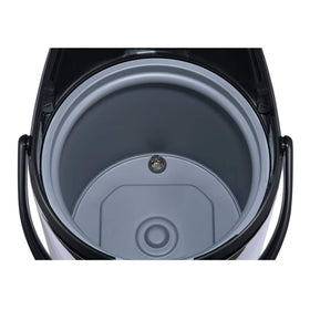 Zojirushi CV-JAC50XB dispenser closeup highlights one-touch dispensing for quick servings.