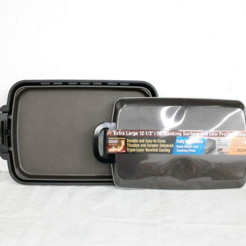 Zojirushi EA-DCC10 ceramic nonstick surface makes cleanup quick after cooking.