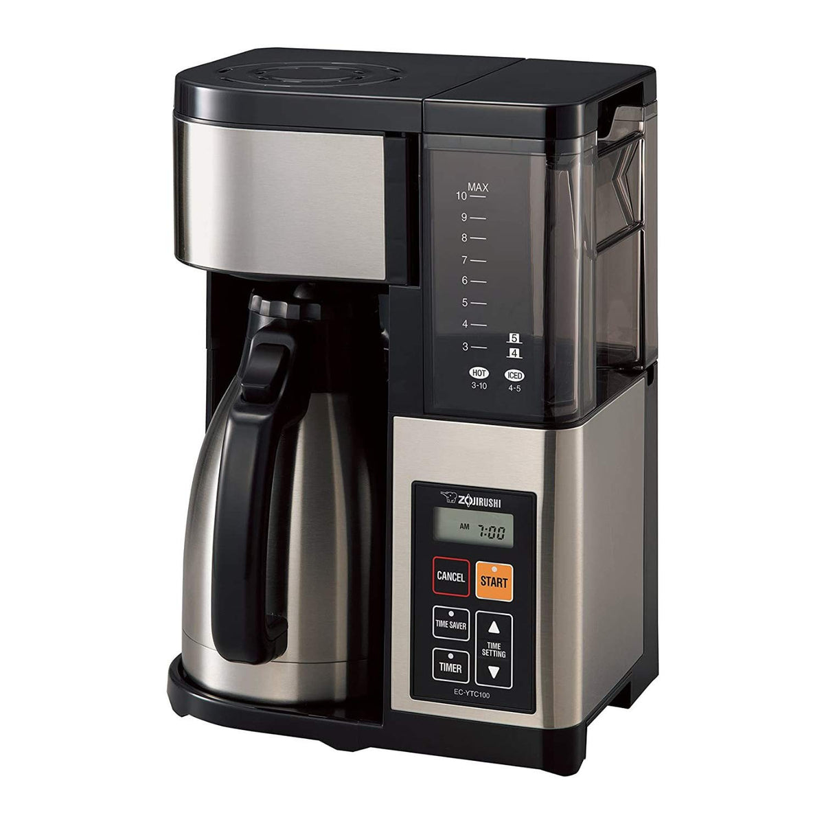 Zojirushi EC-YTC100XB coffee maker pouring smoothly for easy serving