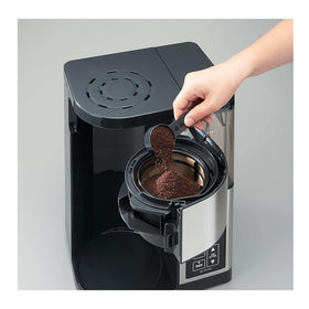 Zojirushi EC-YTC100XB stainless insulated carafe keeps coffee hot