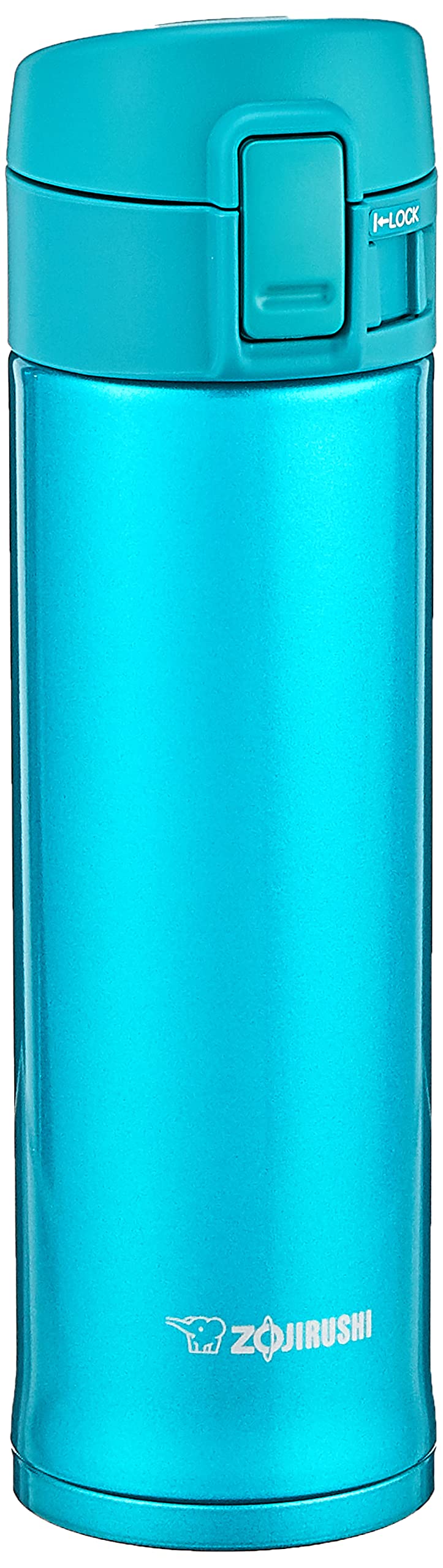 Zojirushi Emerald 16oz mug lid with safety lock for spill protection.