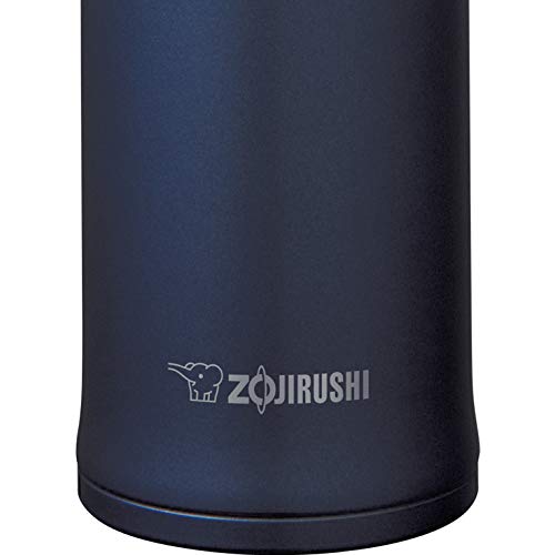 Flip lid with safety lock helps prevent spills during commutes.