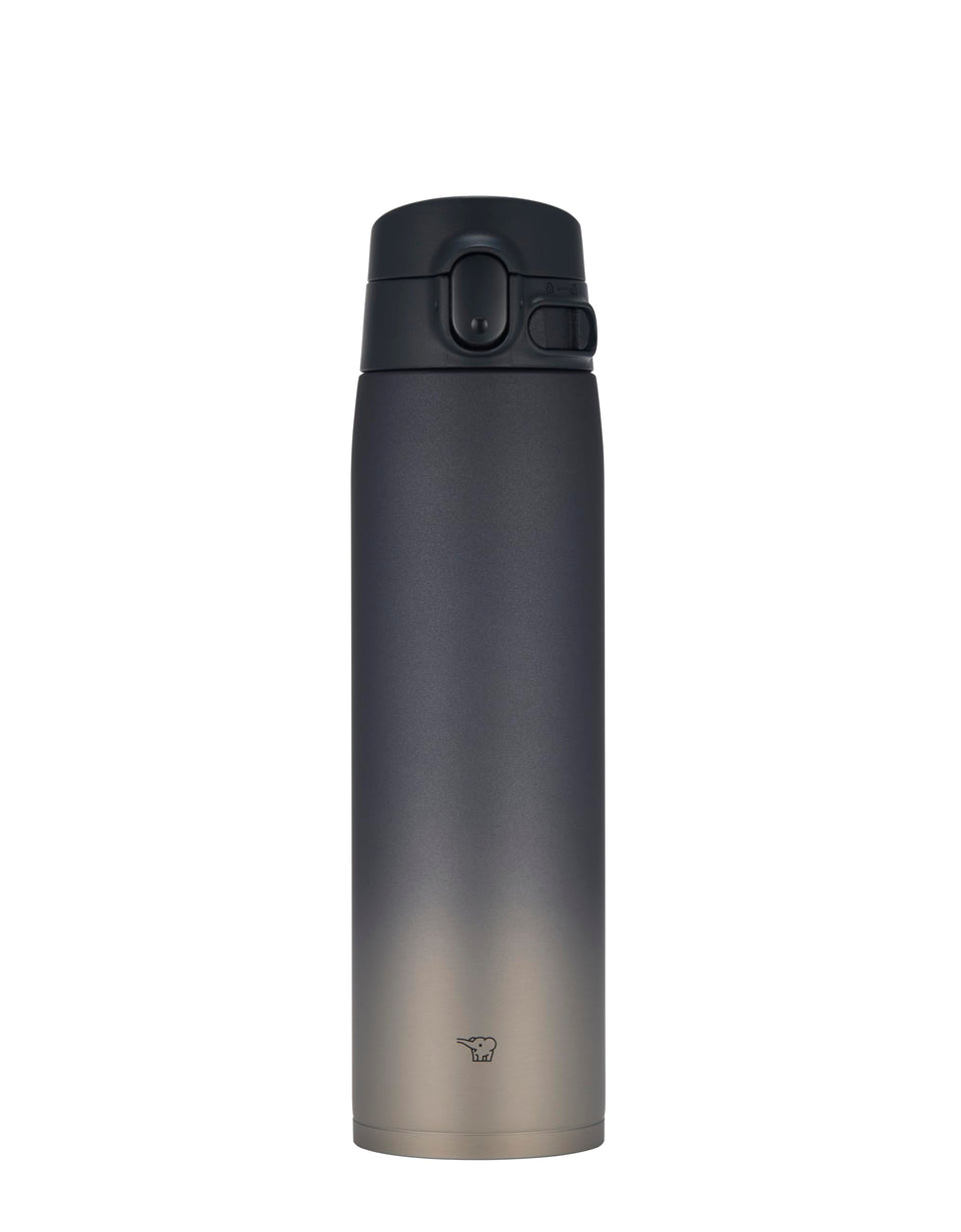 Zojirushi GoCafe mug with flip lid for travel keeps beverages secure and spill-free.