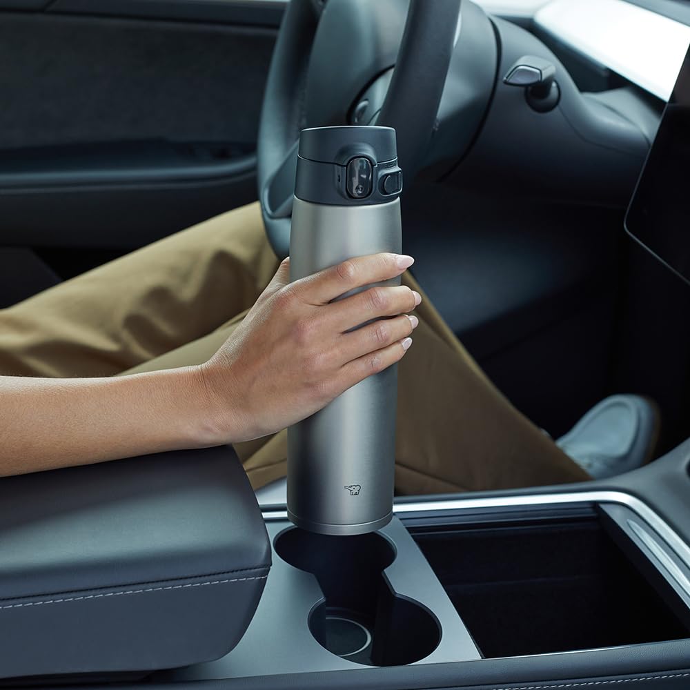 Zojirushi GoCafe mug interior SlickSteel resists stains and cleans easily.