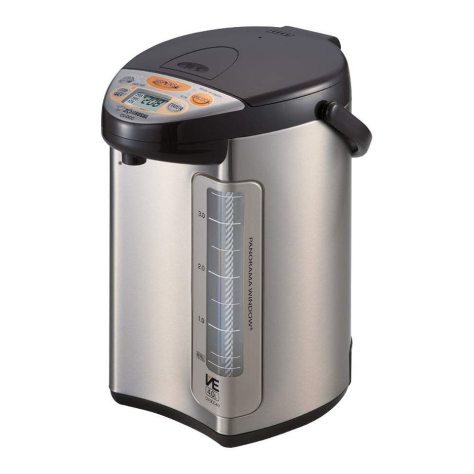 Zojirushi Hybrid Water Boiler front view for convenient brewing