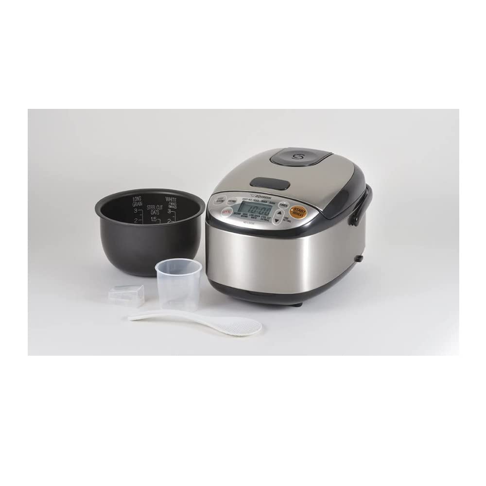 Zojirushi Micom steel-cut oatmeal setting for faster, hearty breakfasts.
