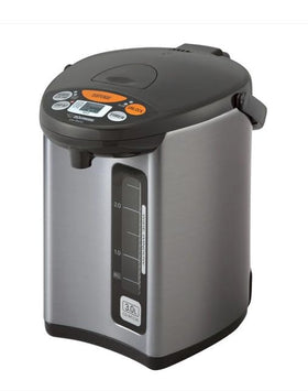 Zojirushi Micom Water Boiler 4L control panel showing precise temperature settings.