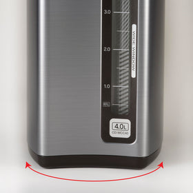 Zojirushi Micom Water Boiler 4L energy timer for scheduled hot water use.