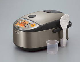 Zojirushi NP-HCC10XH stainless steel exterior adding durability and style.