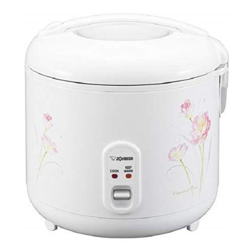 Zojirushi NS-RPC18FJ rice cooker lid with lock-tight seal and easy-open handle.