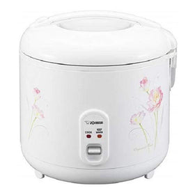 Zojirushi NS-RPC18FJ rice cooker lid with lock-tight seal and easy-open handle.