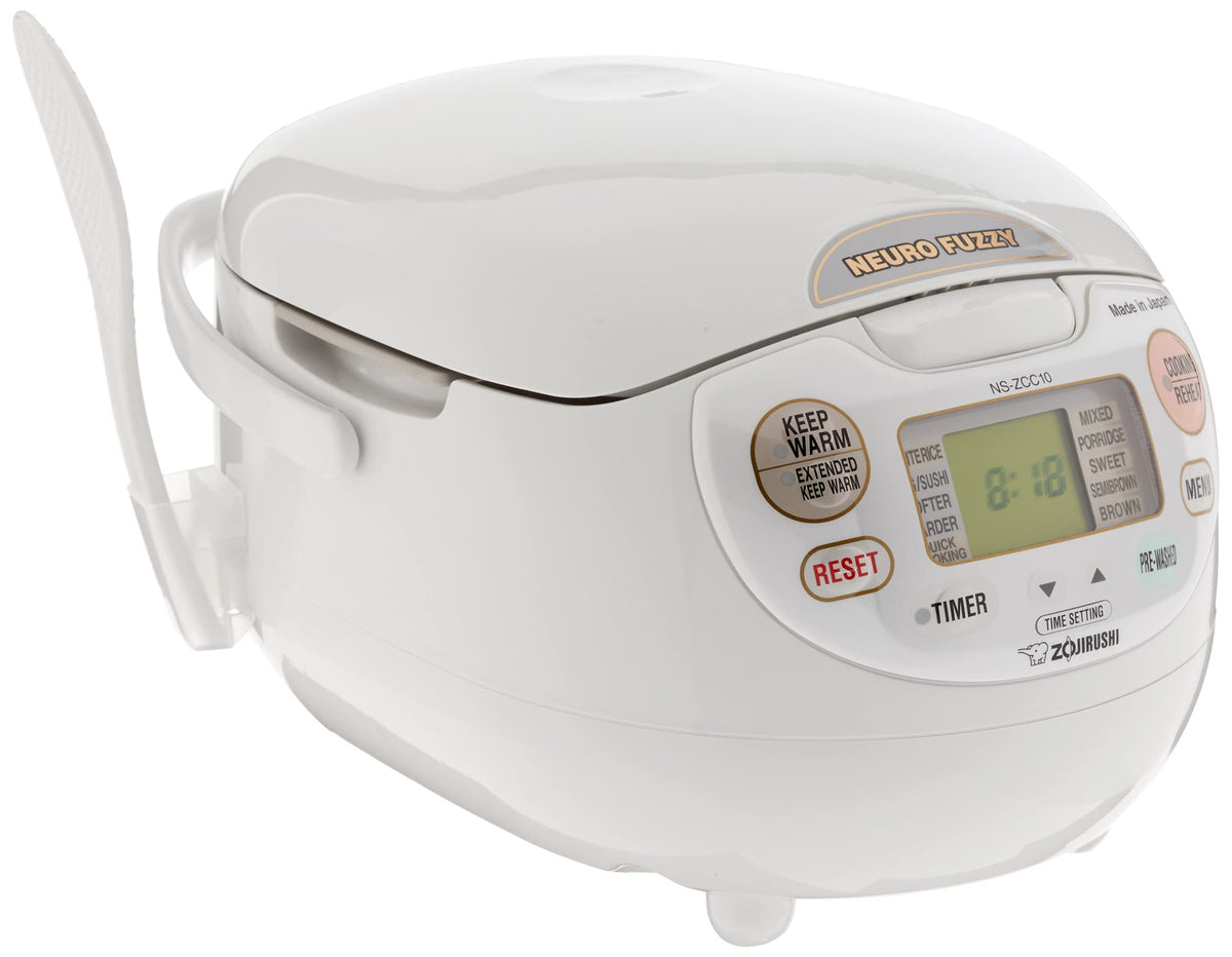 Zojirushi NS-ZCC10 5-1/2 cup model with Neuro Fuzzy for consistent rice results