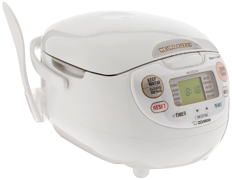 Zojirushi NS-ZCC10 5-1/2 cup model with Neuro Fuzzy for consistent rice results