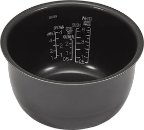 Zojirushi NW-QAC10 water measure lines detail for perfect rice