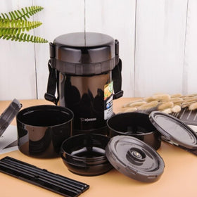 Zojirushi SL-XE20AD stainless outer container with nonstick coating.