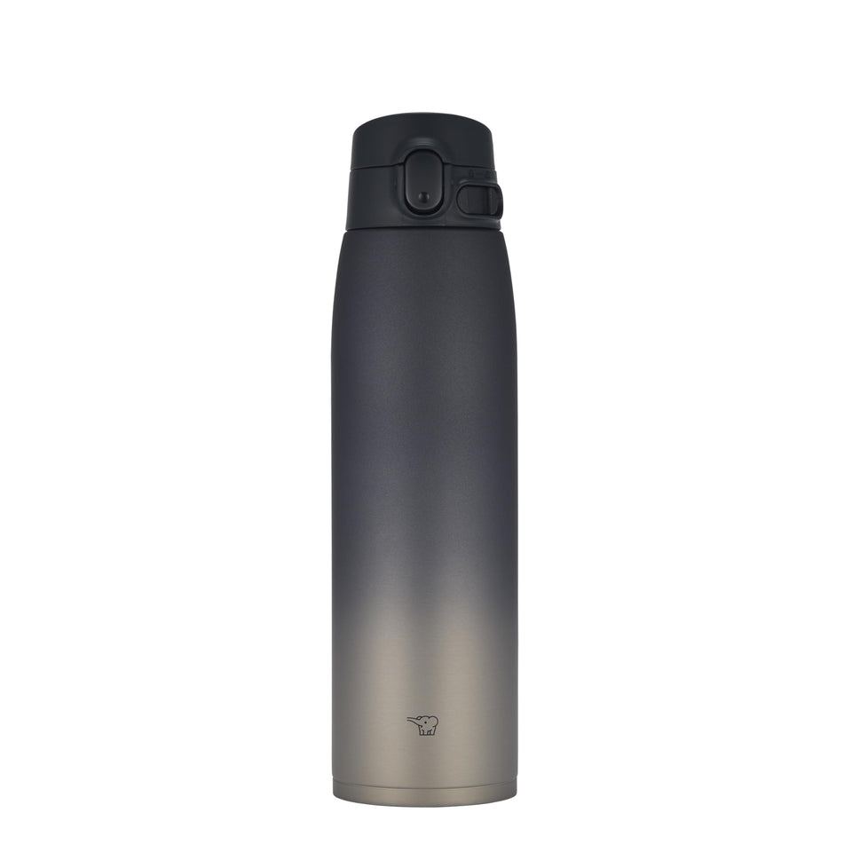 Zojirushi SM-VH95 GoCafe mug close-up showing insulated body for hot or cold drinks.