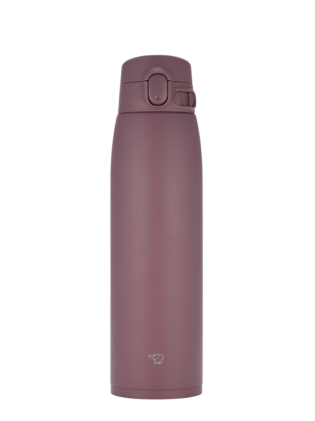 Zojirushi GoCafe mug with flip lid closed for travel and secure closure