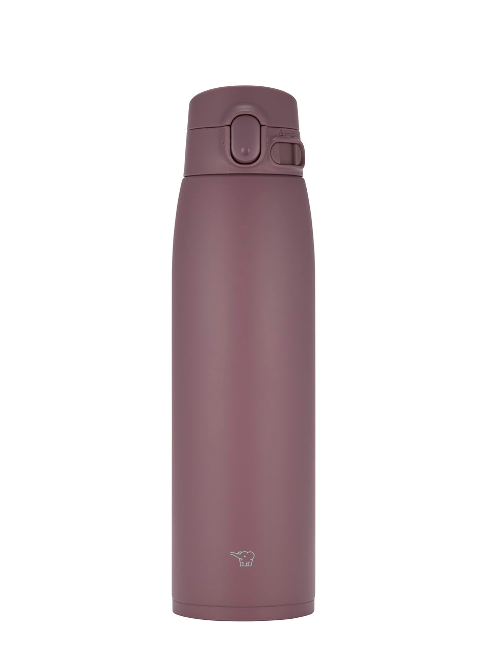 Zojirushi GoCafe mug with flip lid closed for travel and secure closure