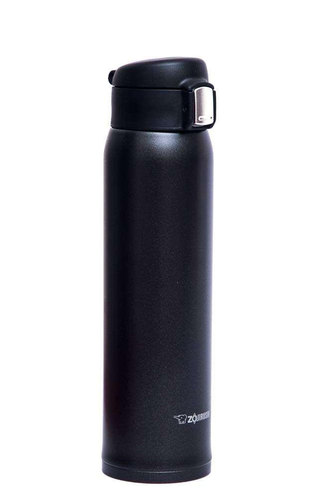 Zojirushi 20-ounce mug interior slick steel finish resists stains and corrosion.