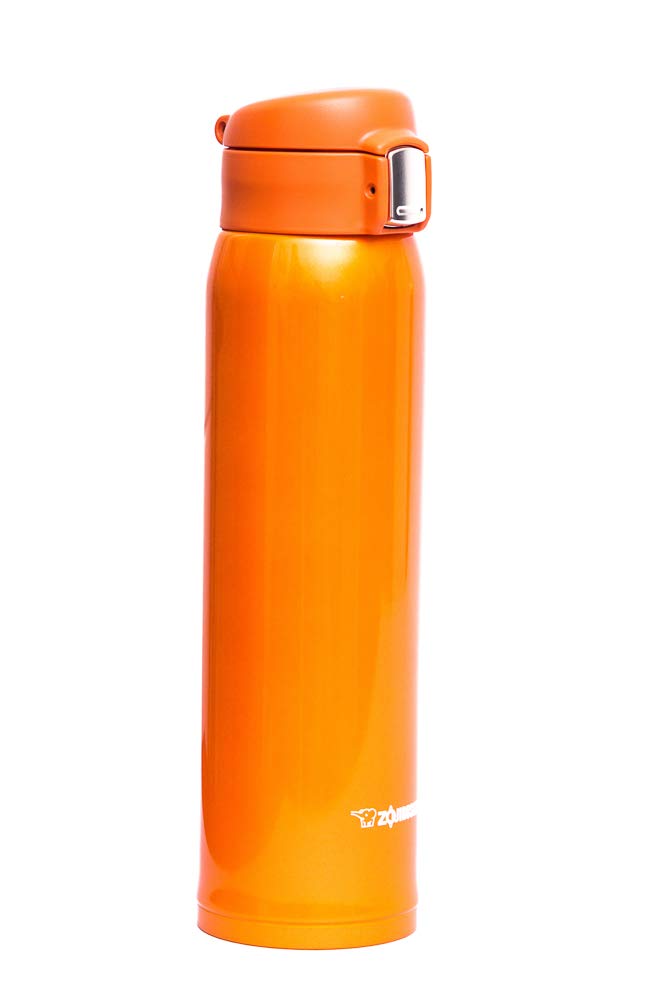 Zojirushi stainless steel mug 20oz vivid orange with vacuum insulation for hot or cold beverages
