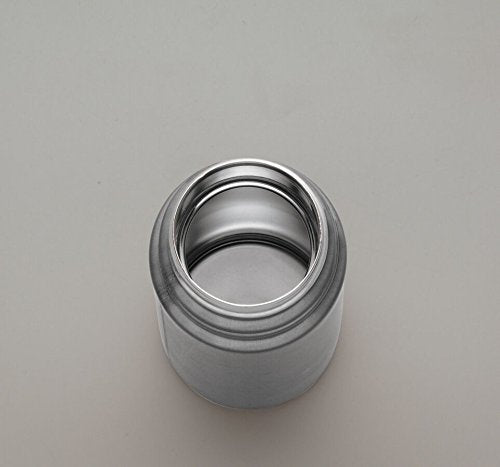Zojirushi lid converts to cup for drinking convenience during commutes.