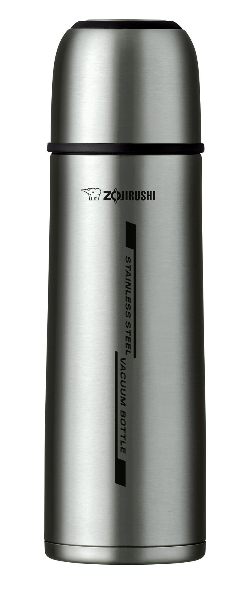 Zojirushi stainless steel mug with SlickSteel interior keeps beverages fresh and easy to clean.