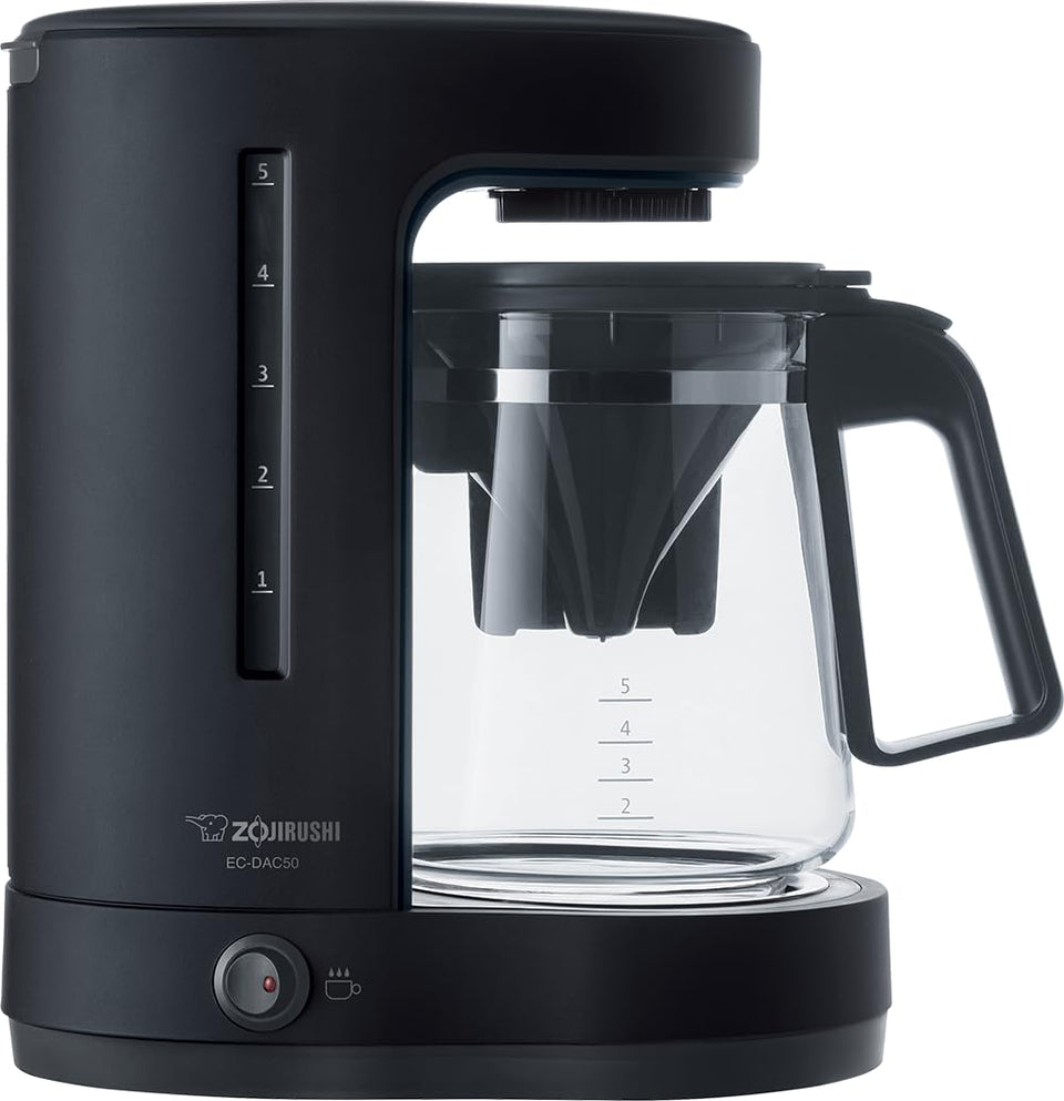 Zojirushi ZUTTO coffee maker brews five cups for daily use