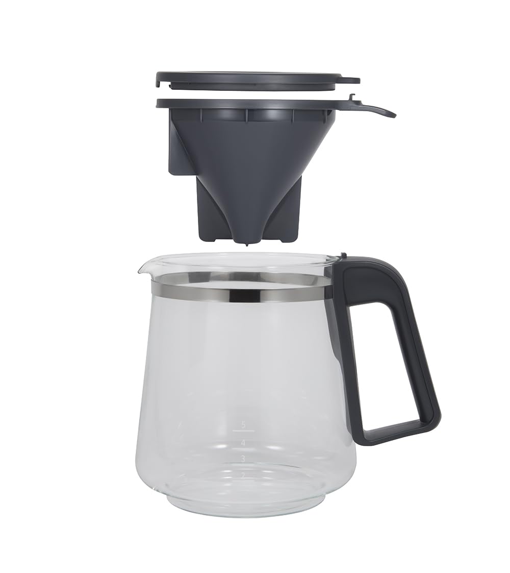 Zojirushi ZUTTO EC-DAC50SZ ergonomic glass carafe with knuckle guard