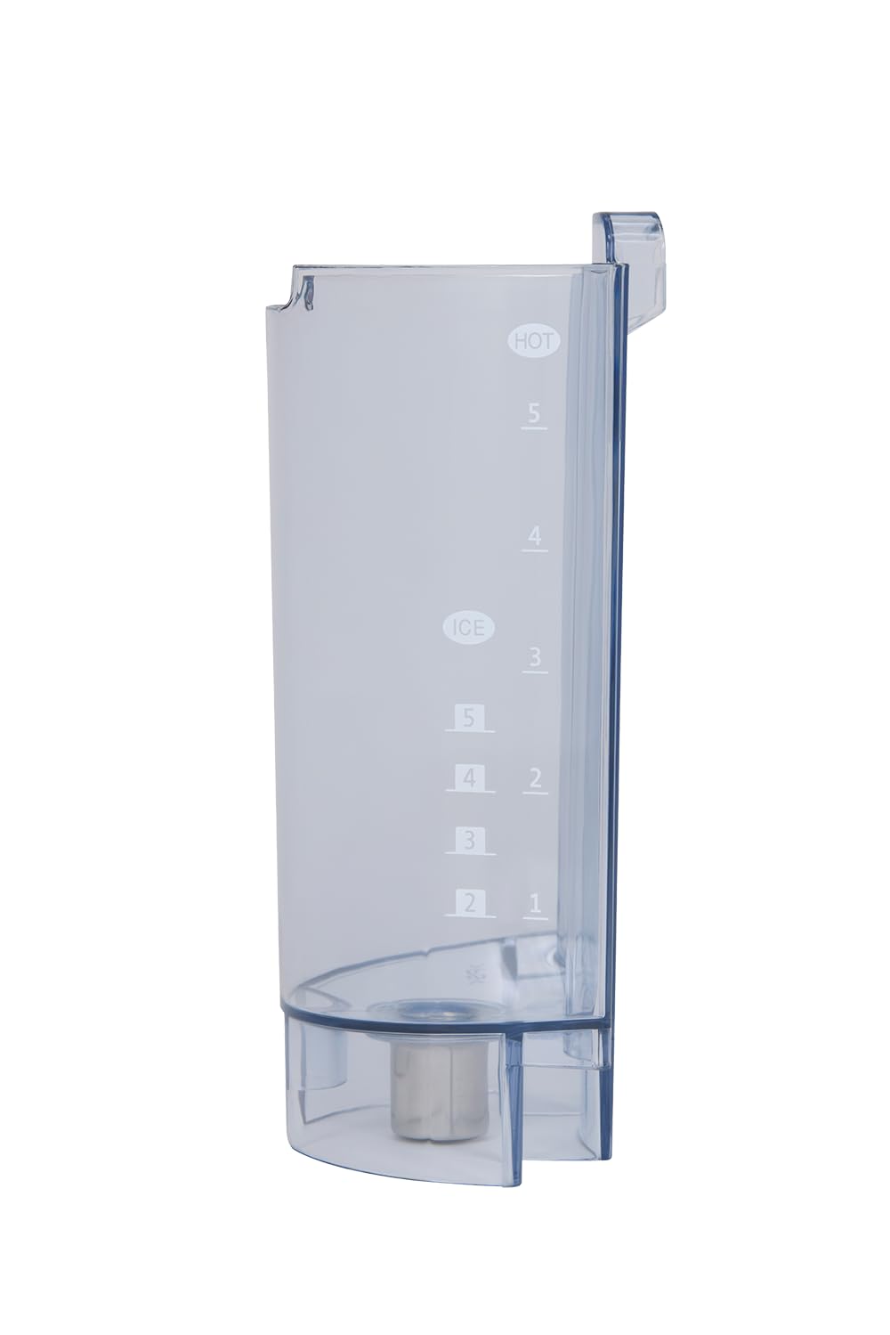 Removable water tank and filter simplify filling and maintenance for daily brewing.