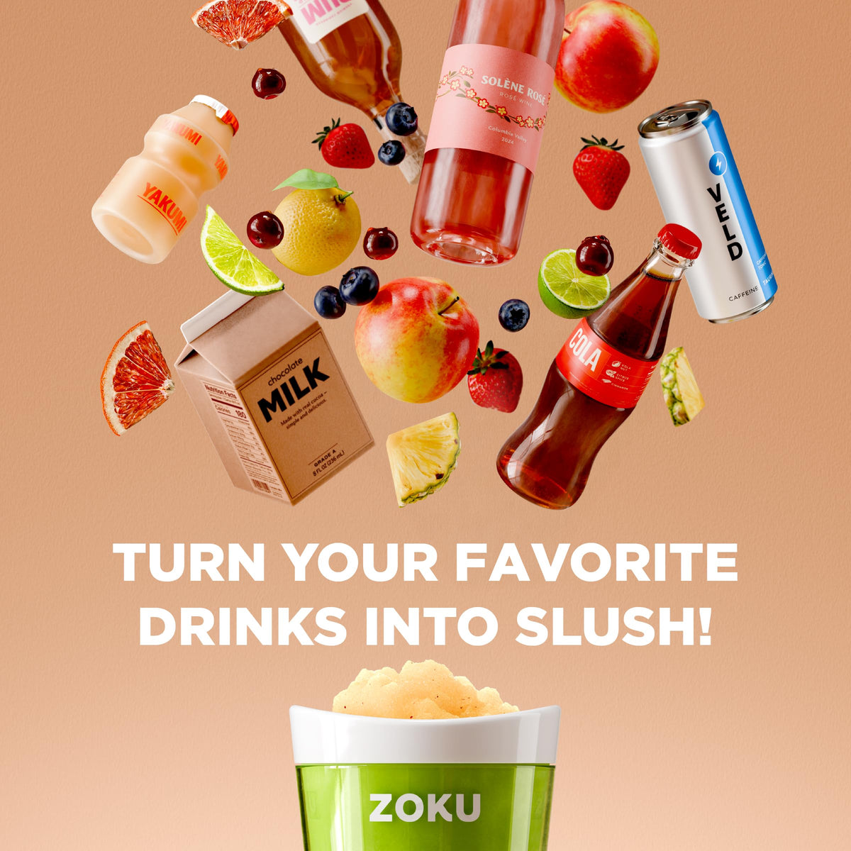 Compact countertop ZOKU design fits small kitchens without clutter