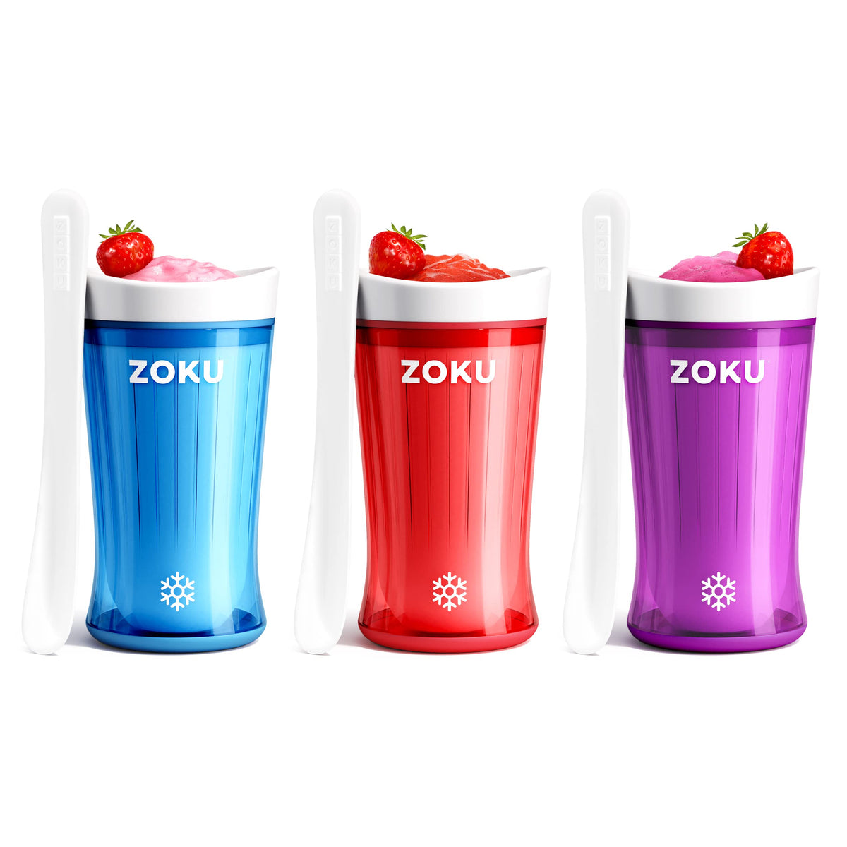 ZOKU pre-chilled ingredients ensure ready-to-mix bases for fast treats.