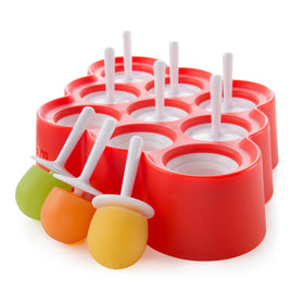 ZOKU mini pop molds ready to make nine quick, kid-friendly treats.
