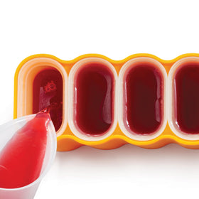 ZOKU Mod Pops compact base fits neatly in the freezer